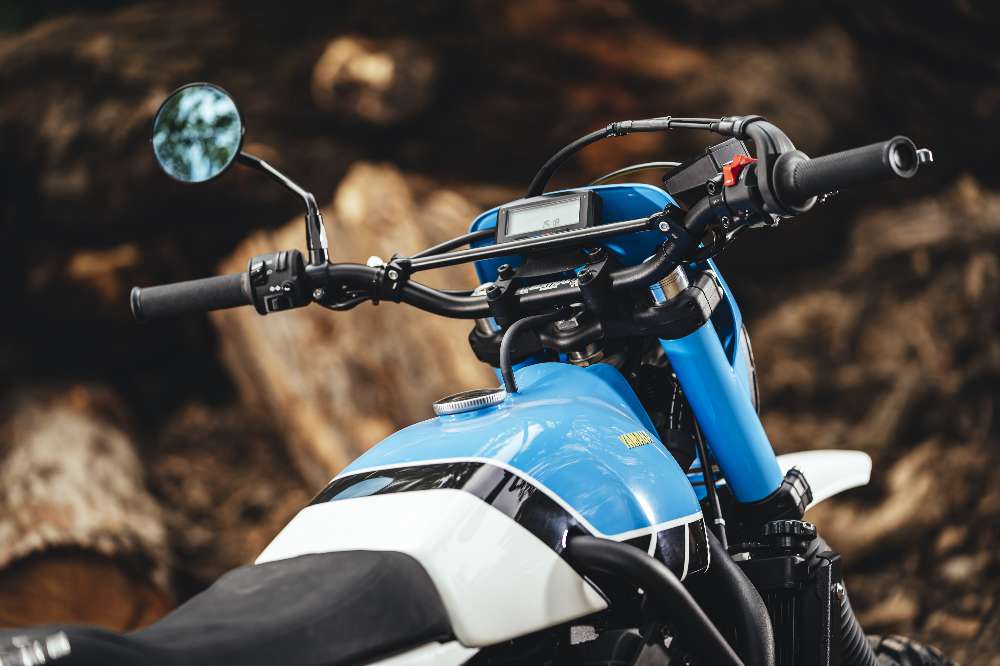 Dupla de portugueses cria uma personalização da Yamaha XSR700