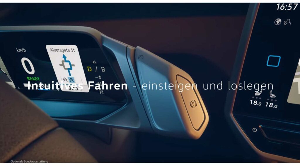 Interior do Volkswagen ID.3 foi revelado por engano