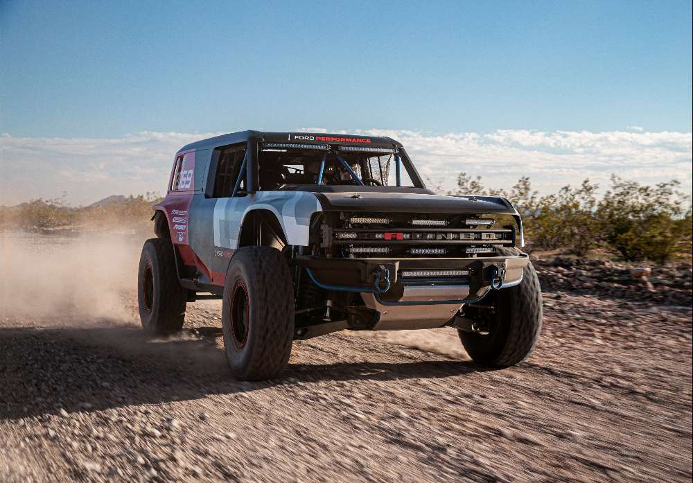 Ford Bronco R está pronto para atacar a Baja 1000