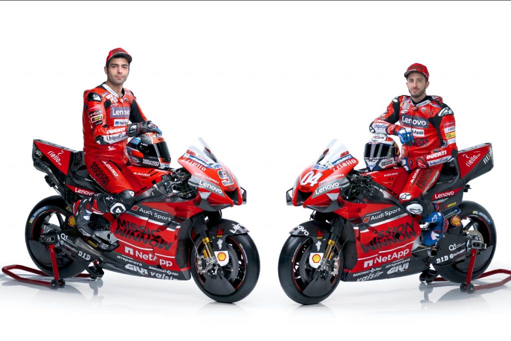 Estas são as máquinas que a Ducati vai utilizar no motoGP em 2020