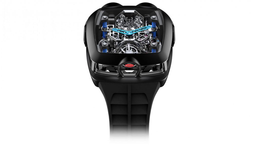 Relógio inspirado no Bugatti Chiron custa mais de 250 mil euros
