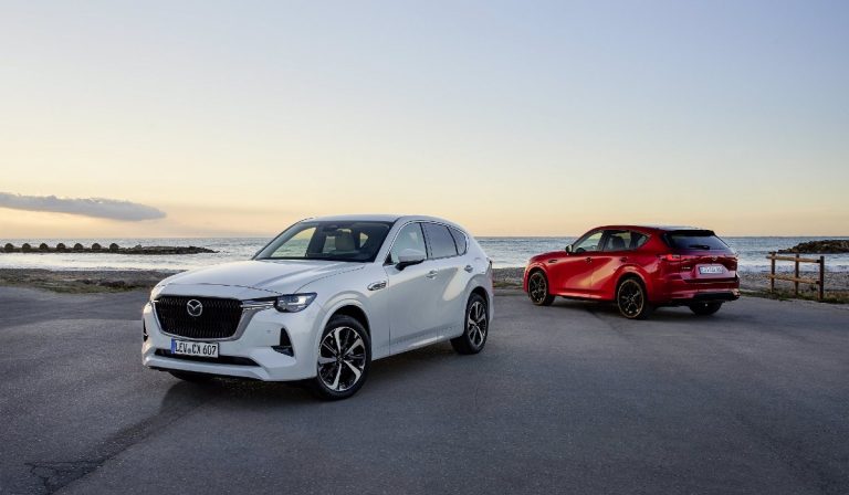 Topo de gama Mazda CX-60 estreia novo diesel de seis cilindros